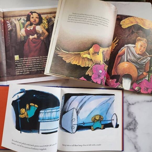Corduroy Mufaros Beautiful Daughters Bad Case of Stripes children's book bundle - Picture 2 of 6